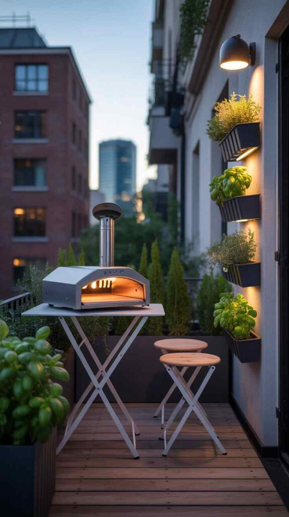 Compact Urban Pizza Spot