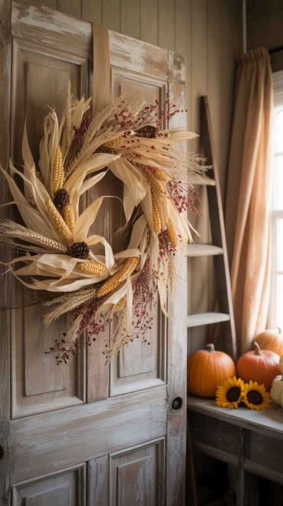 Corn Husk Wreath