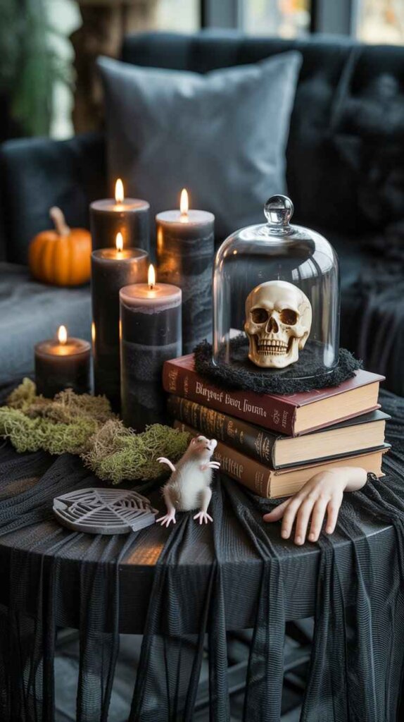 Creepy Coffee Table Centerpiece