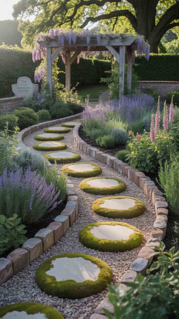 DIY Stone Pathways