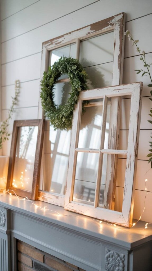 Distressed Window Frames