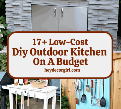 Diy Outdoor Kitchen On A Budget