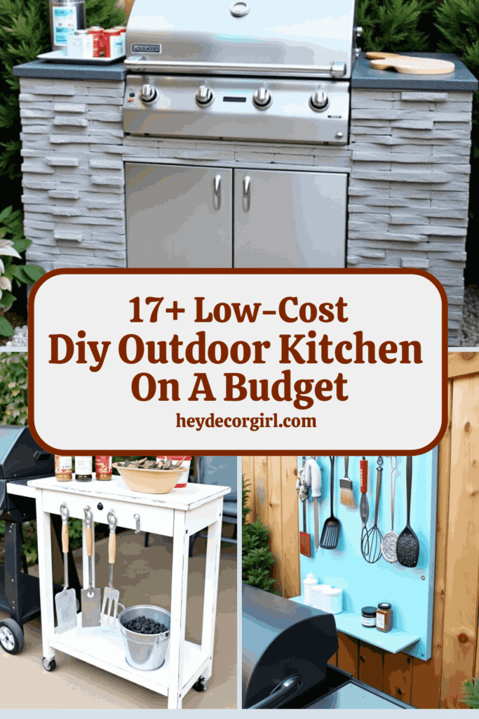 Diy Outdoor Kitchen On A Budget