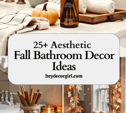 Fall Bathroom Decor Ideas