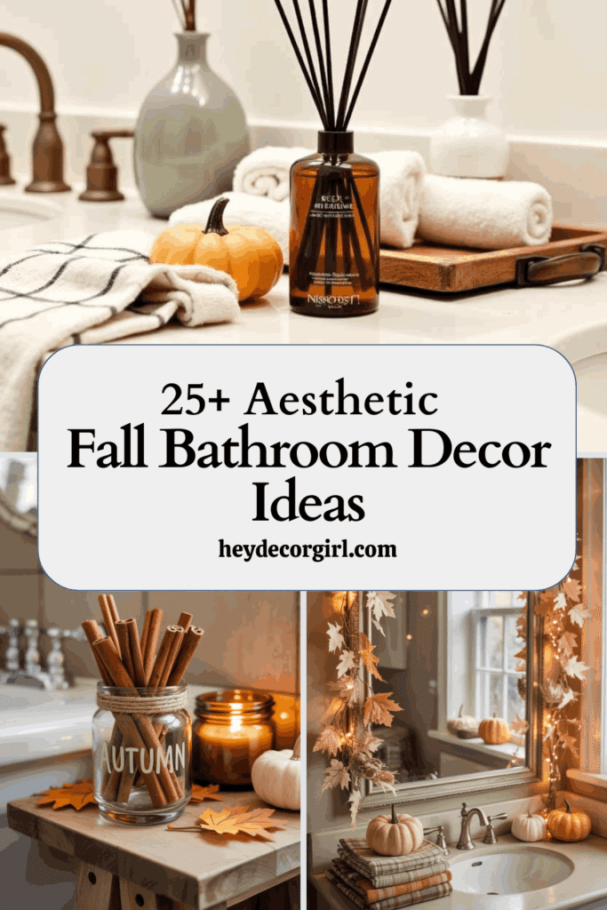 Fall Bathroom Decor Ideas