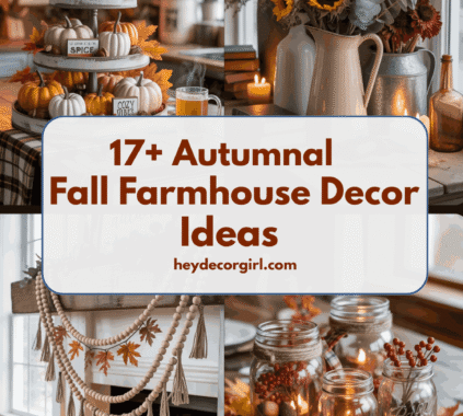 Fall Farmhouse Decor Ideas