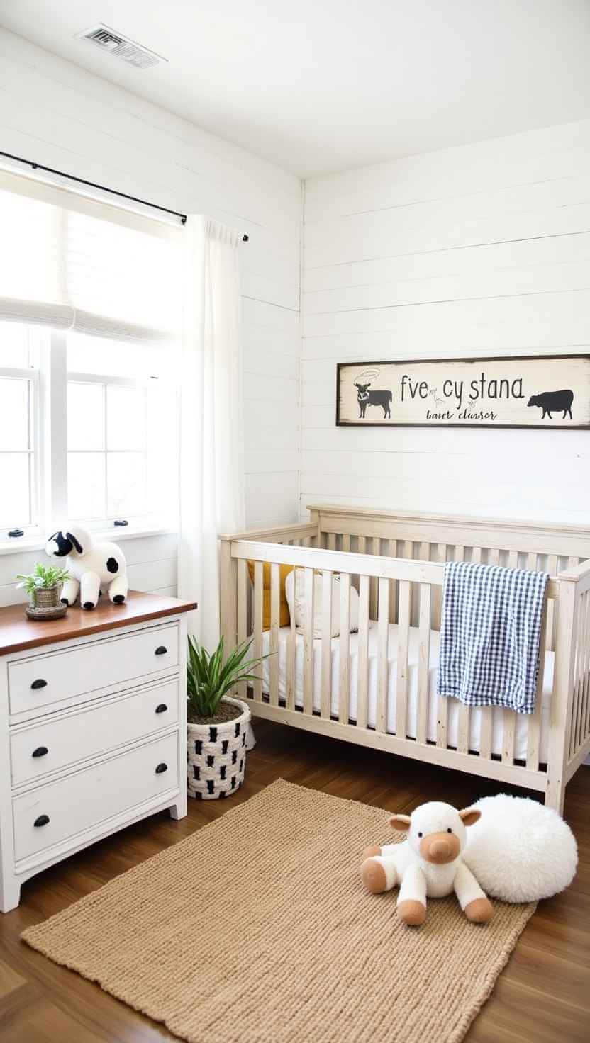 Farmhouse Cozy Nursery