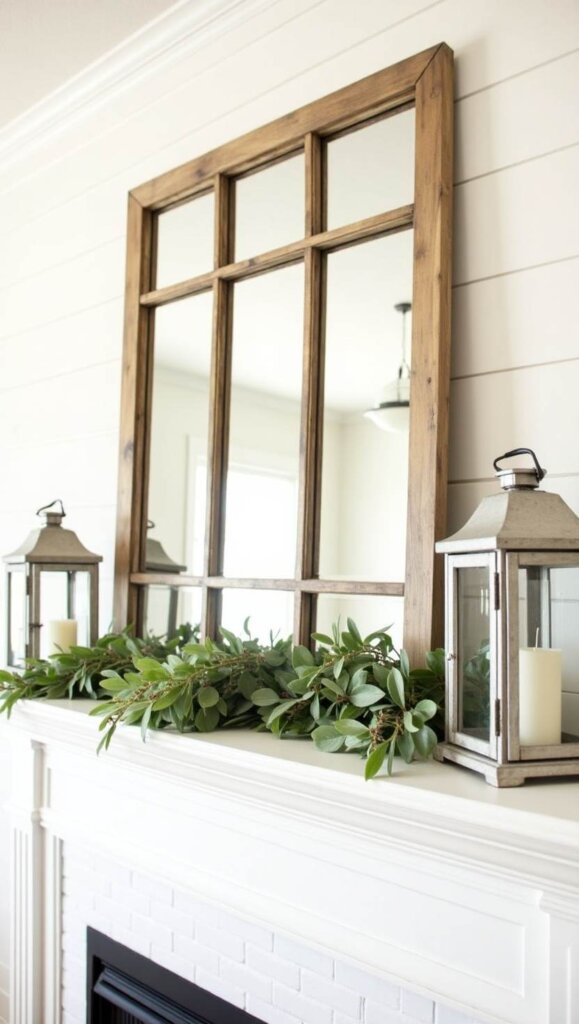 Farmhouse Grid Mirrors