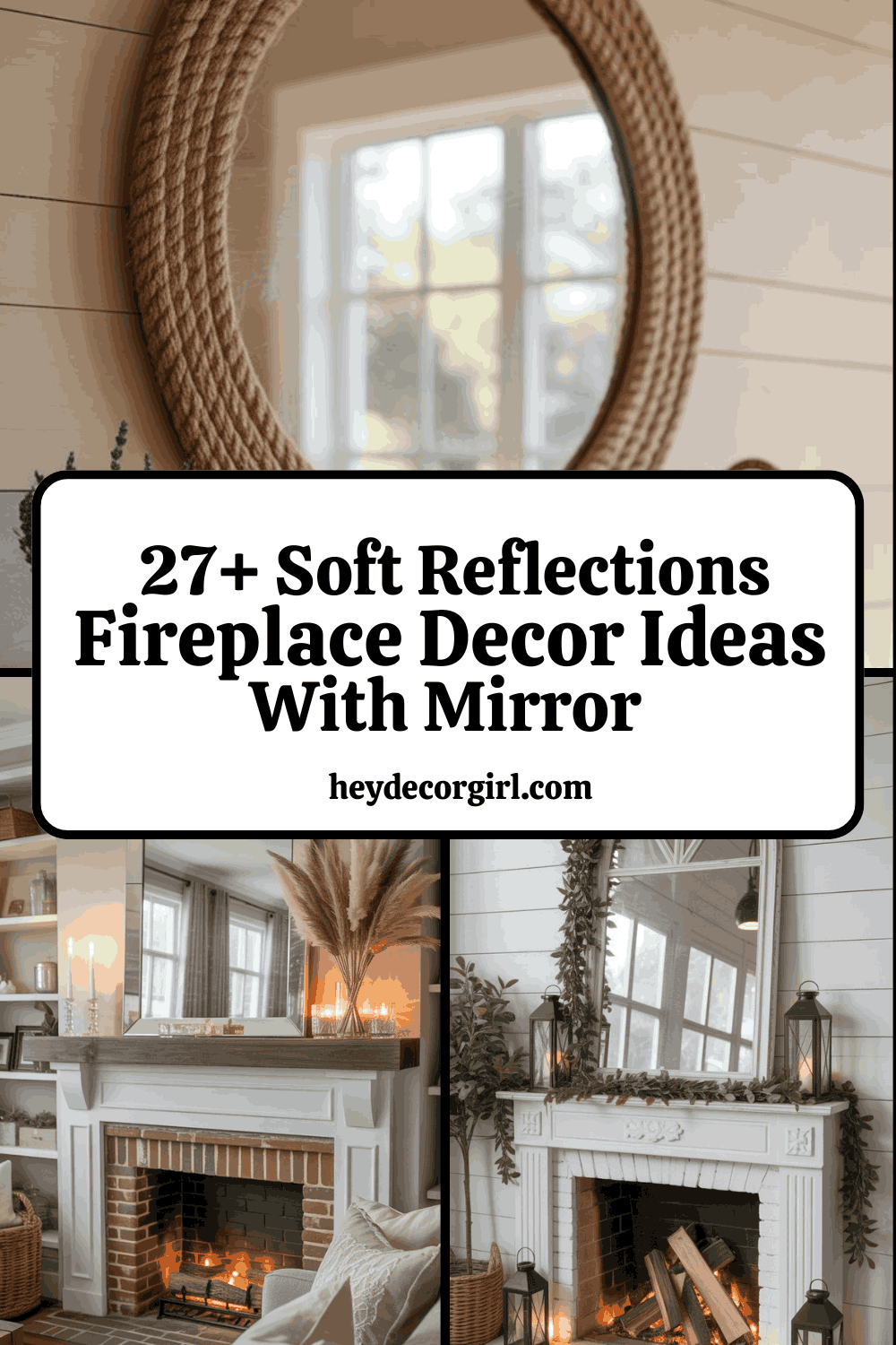 Fireplace Decor Ideas With Mirror