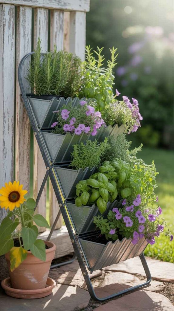 Foldable Fence Planters