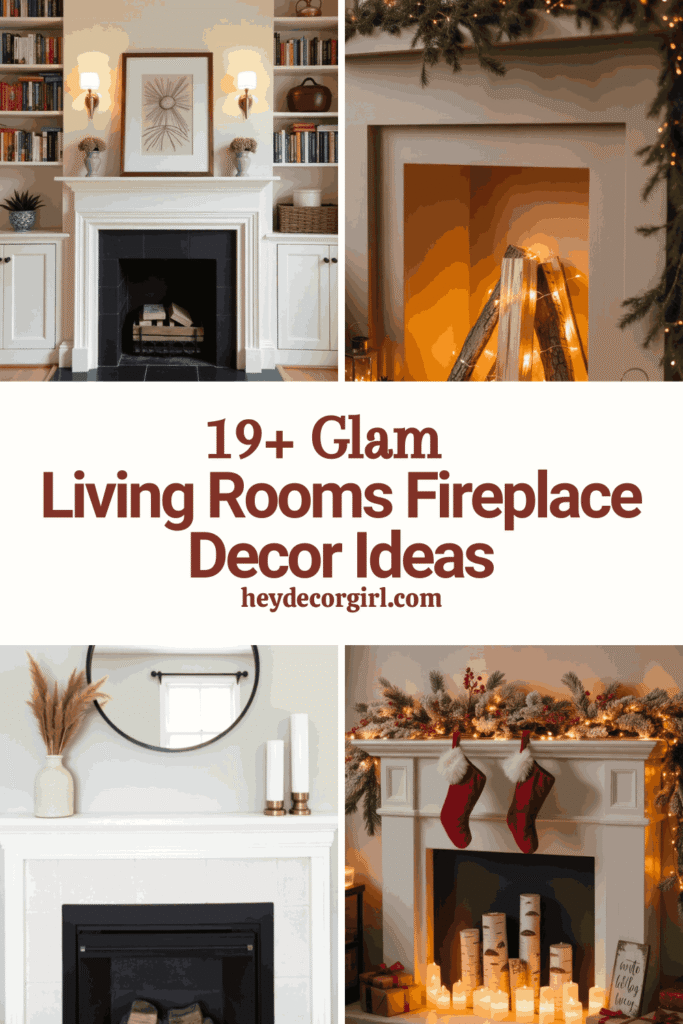 Living Rooms Fireplace Decor Ideas