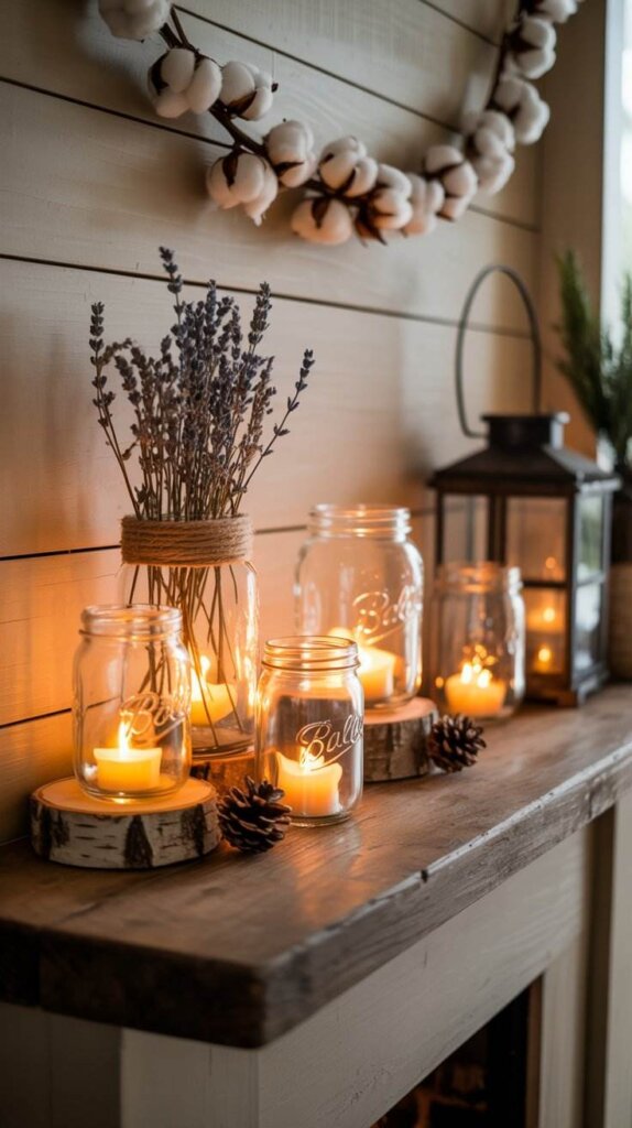 Mason Jar Candlelight