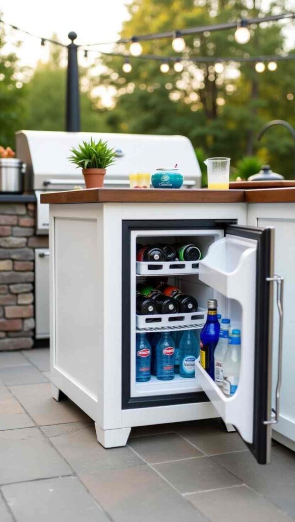 Mini Fridge Station