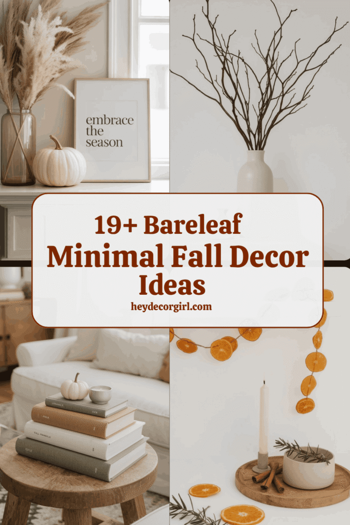  Minimal Fall Decor Ideas