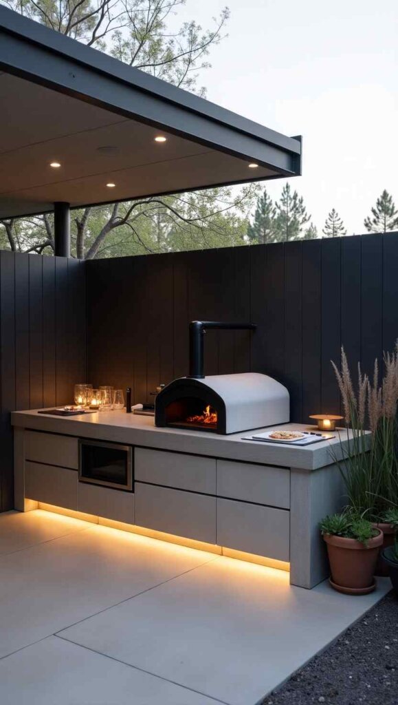 Minimalist Concrete Kitchen
