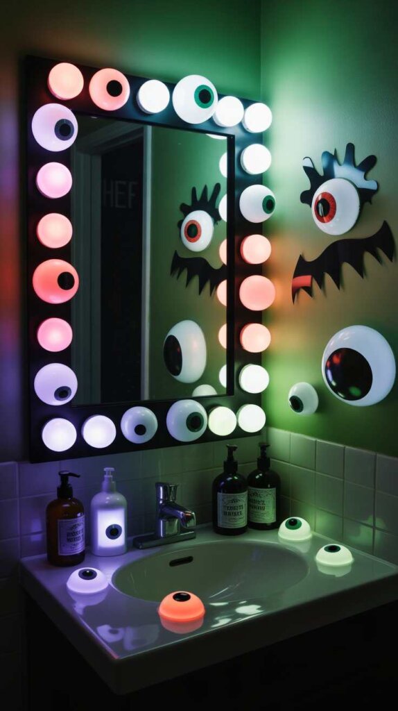 Monster Eyes in the Mirror