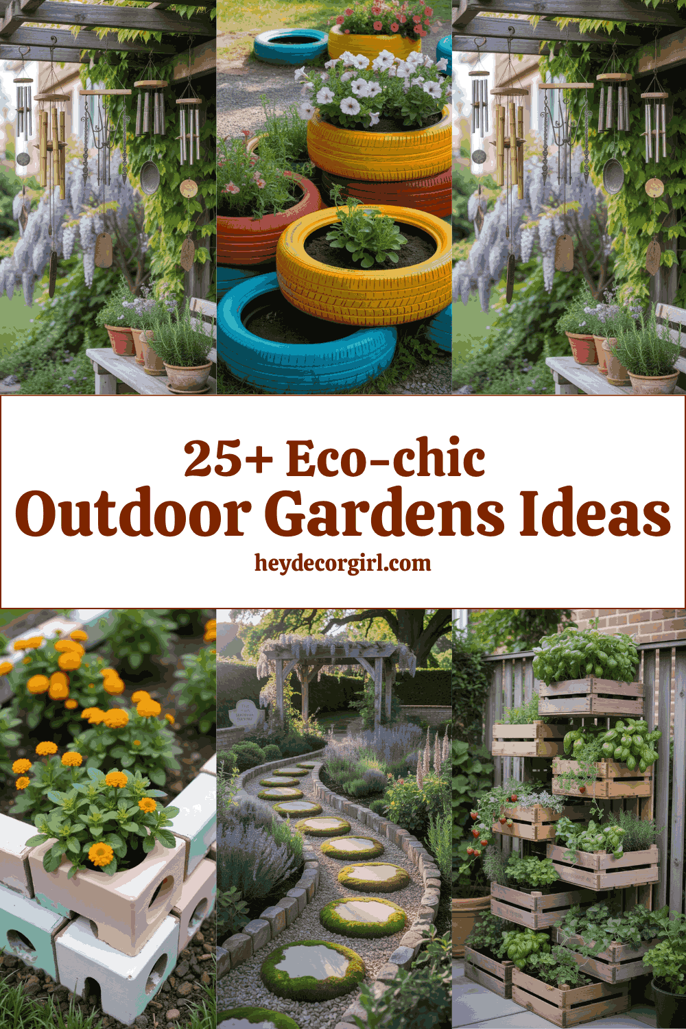 25+ Eco-chic Outdoor Gardens Ideas - Hey Decor Girl [Latest Trending ...