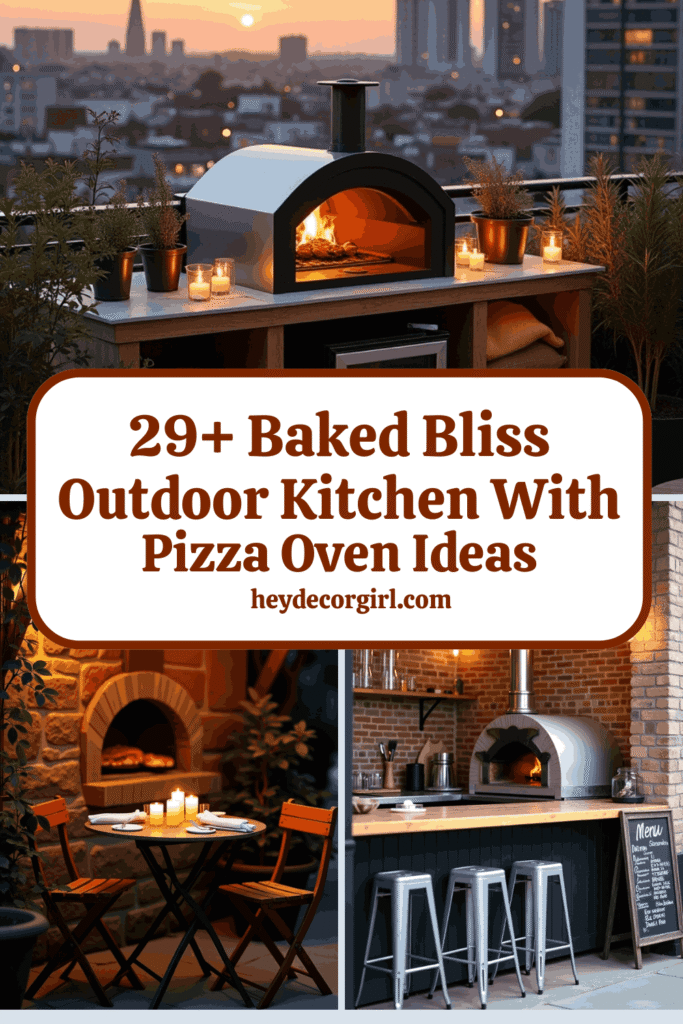 Outdoor Kitchen With Pizza Oven Ideas