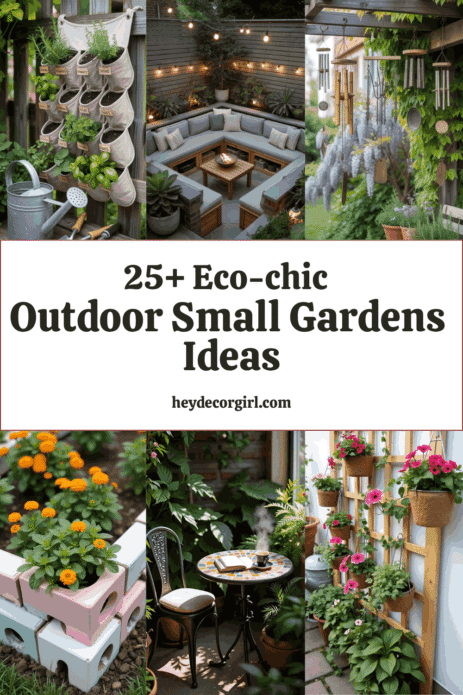 Outdoor Small Gardens Ideas