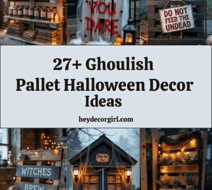 Pallet Halloween Decor Ideas