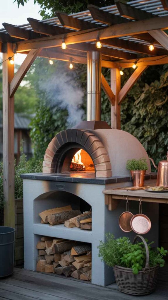Pizza Oven Corner 