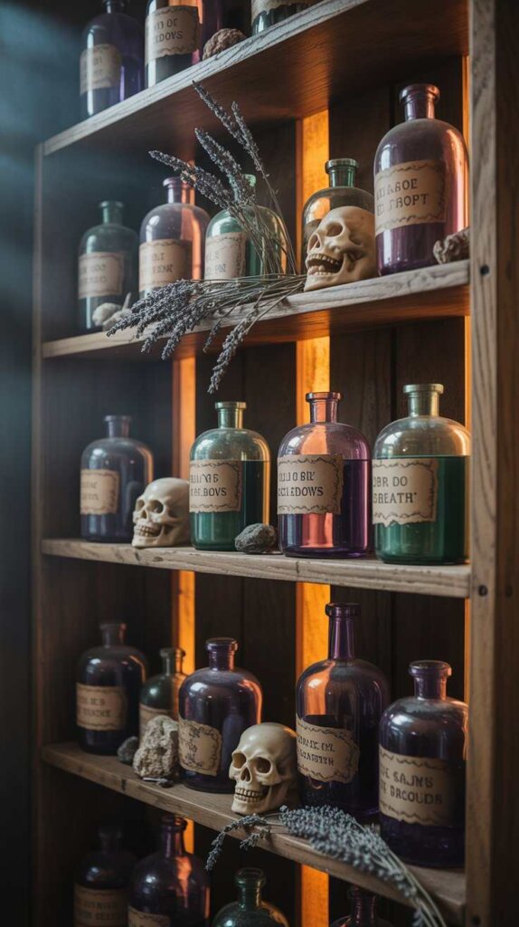 Potion Bottle Shelf