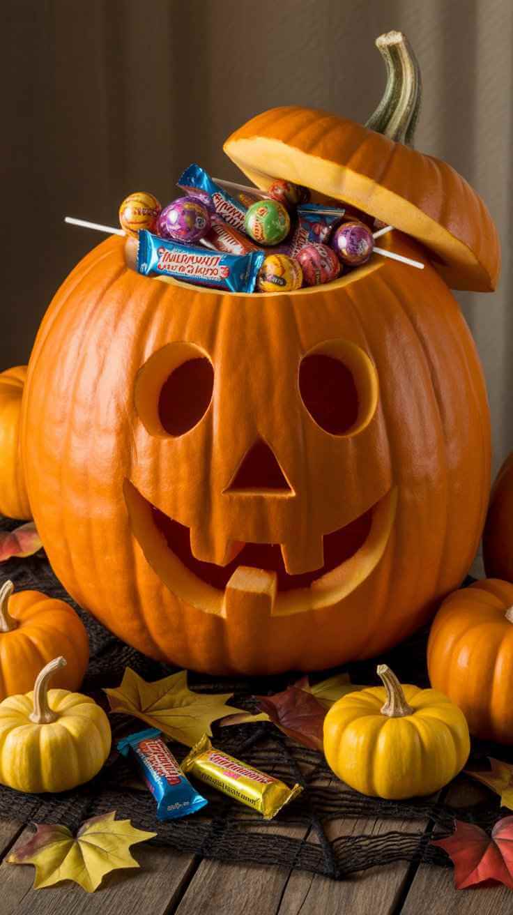 Pumpkin Candy Bowl