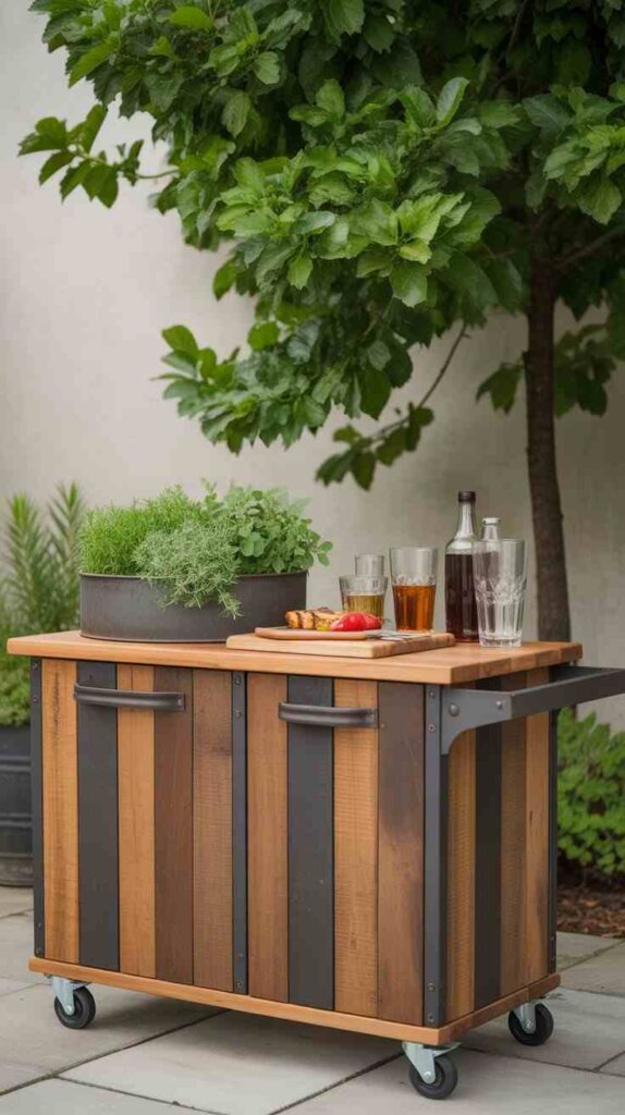 Rolling Kitchen Cart