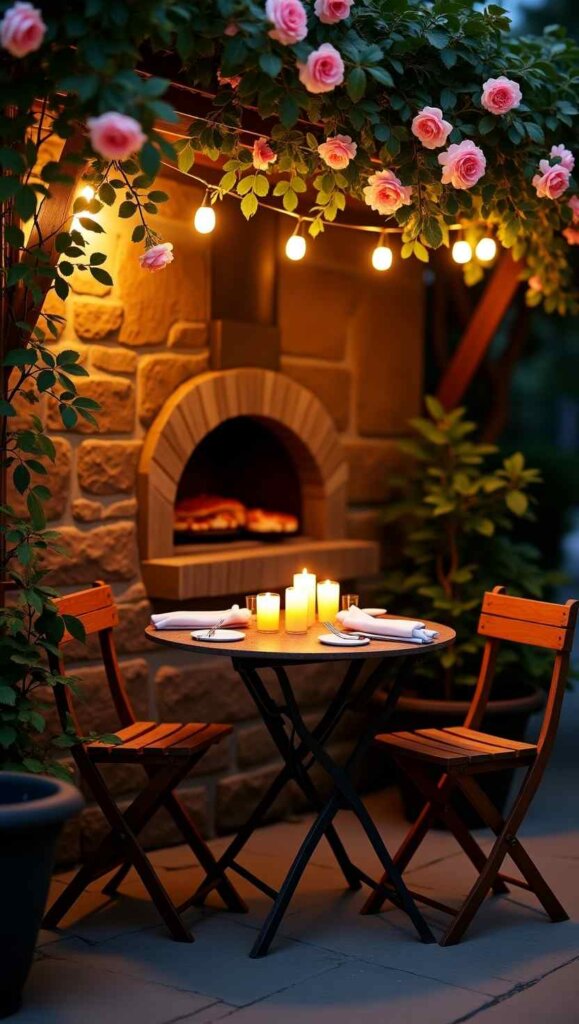 Romantic Dinner Pizza Spot
