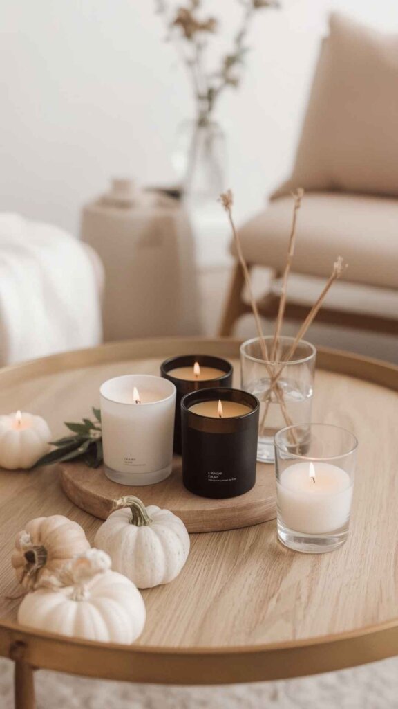 Scented Candle Cluster