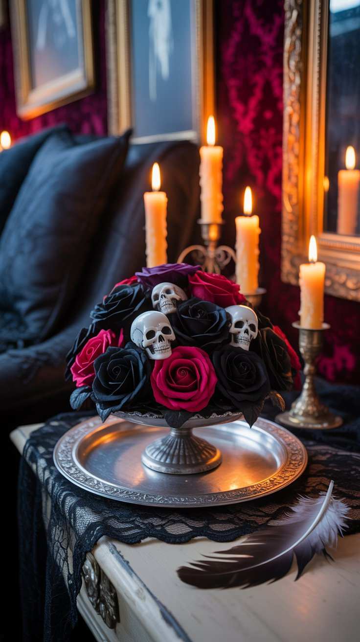 Skulls and Roses Setup