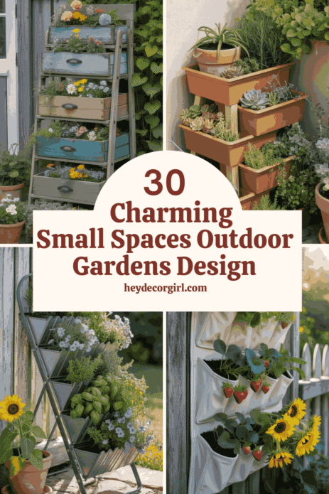 Small Spaces Outdoor Gardens Design