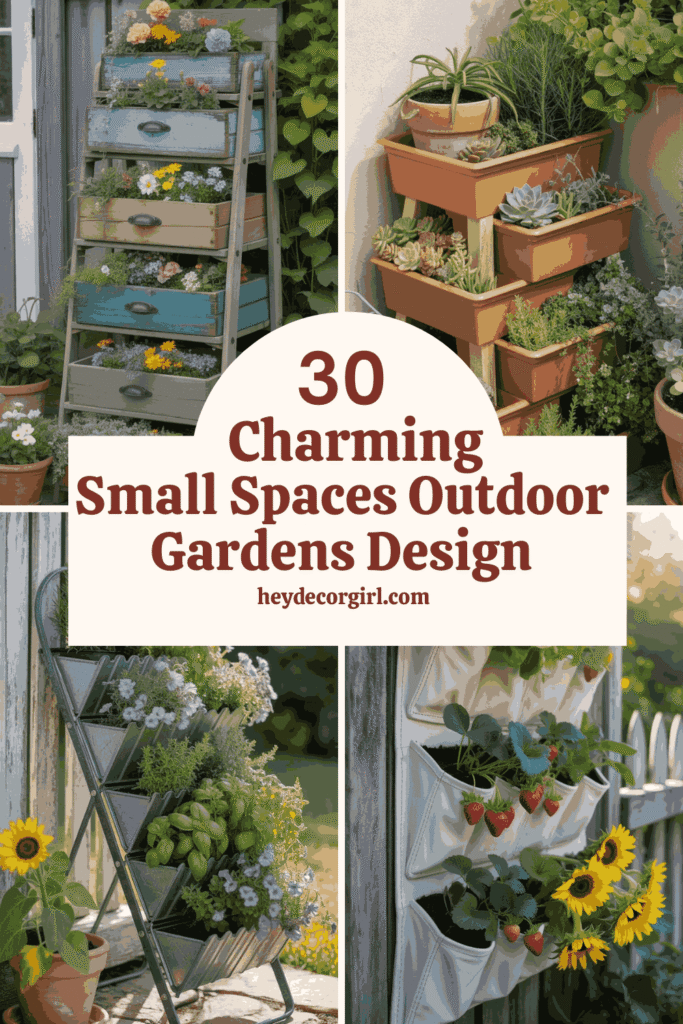 Small Spaces Outdoor Gardens Design
