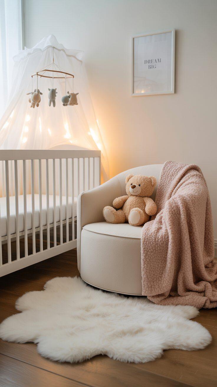 Soft Cloud-Shaped Rug