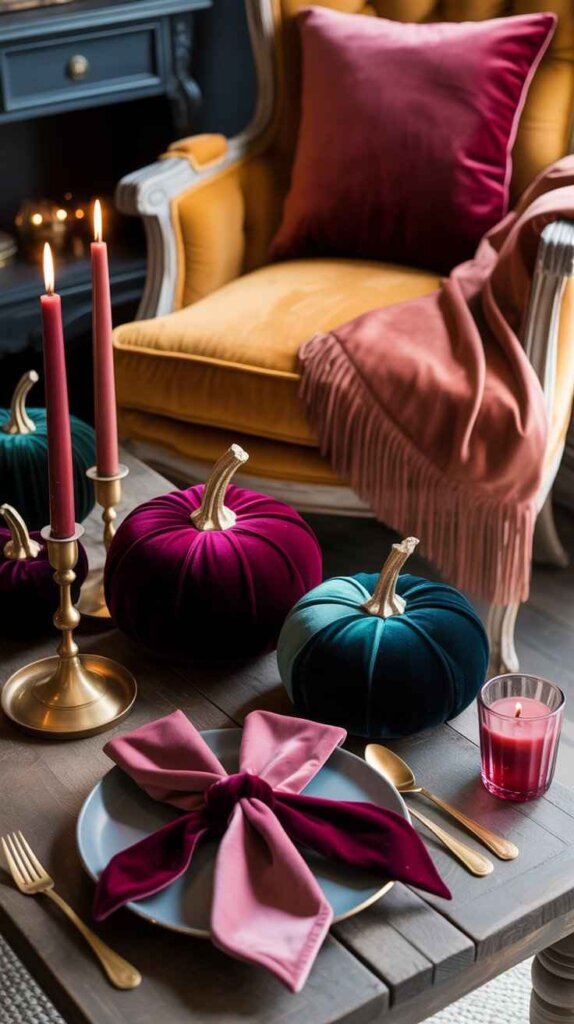 Velvet and Fringe Touches
