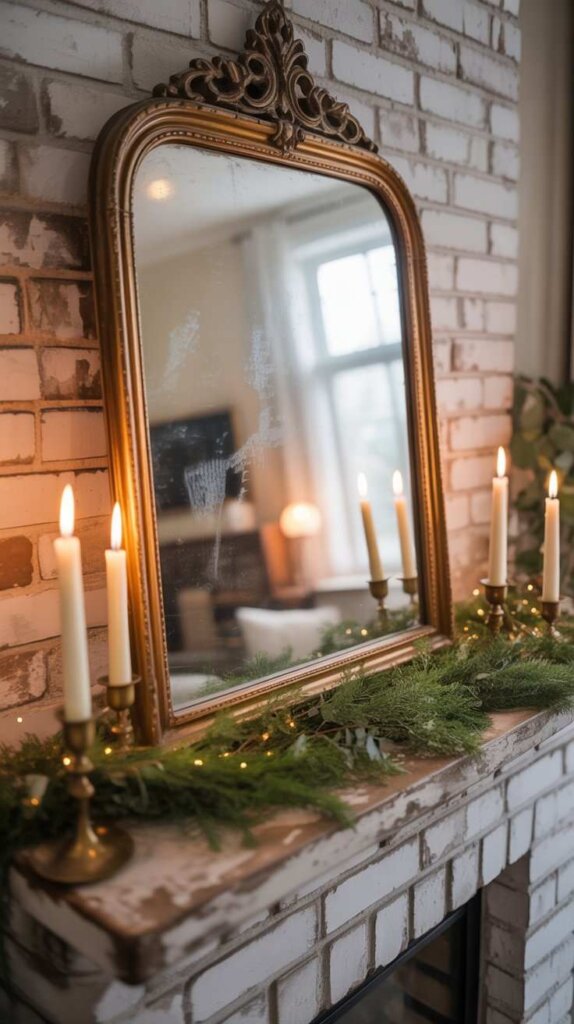 Vintage Mirror Mantels