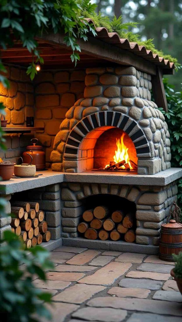 Stone Oven Corners