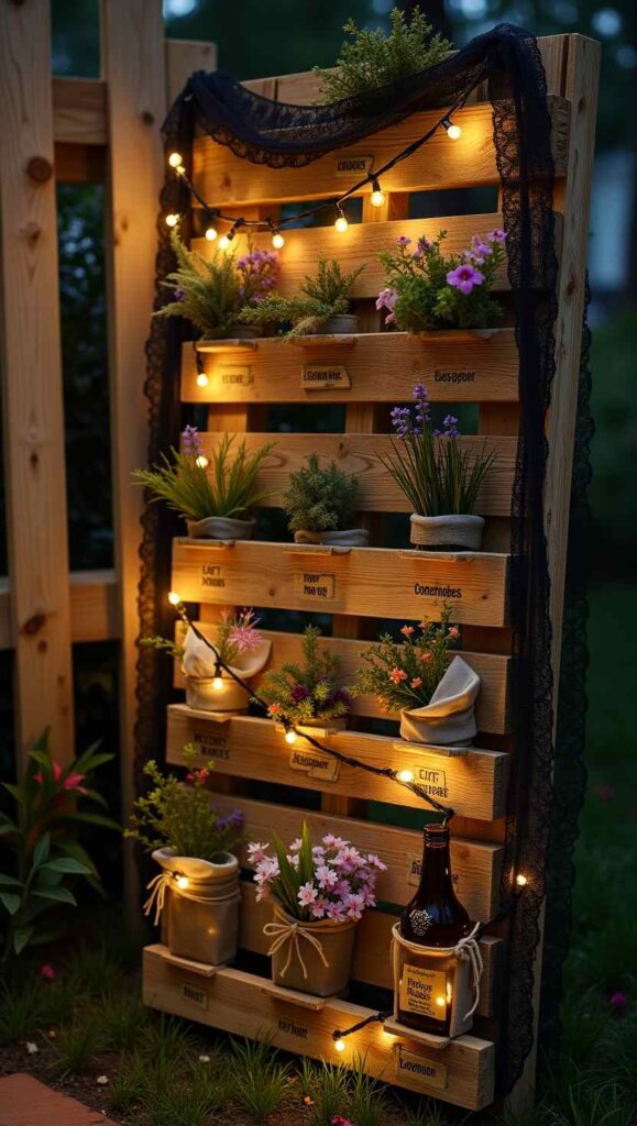 Witch’s Herb Garden Wall