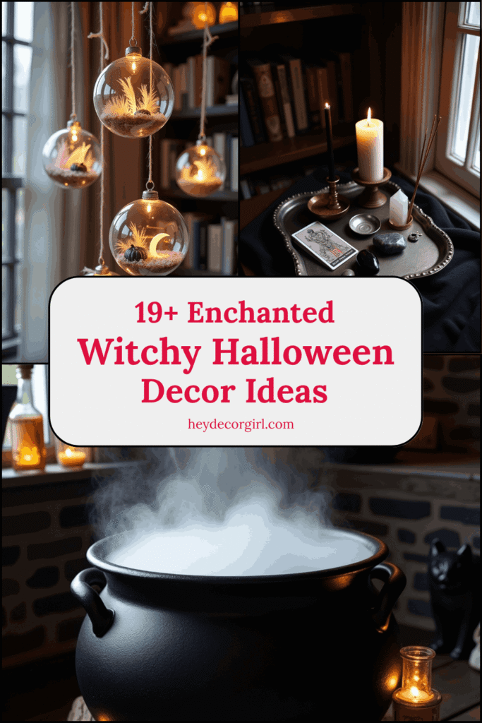 Witchy Halloween Decor​ Ideas