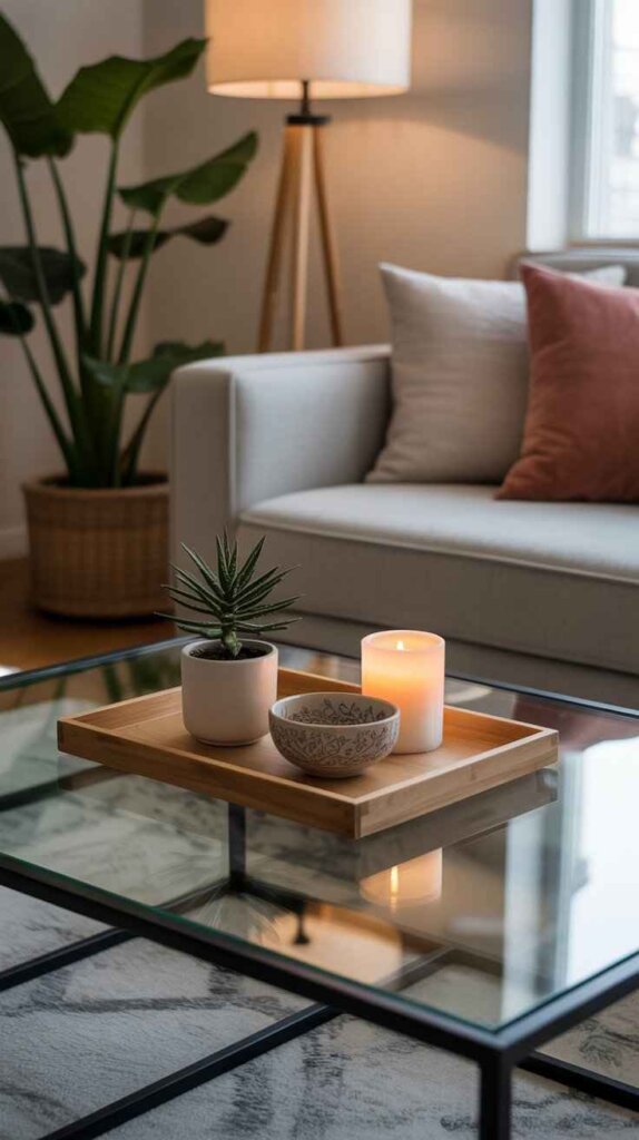 A Simple Tray Arrangement