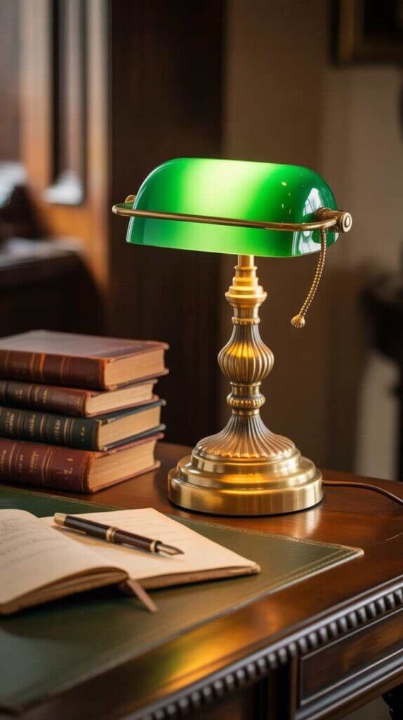 Brass Table Lamp Glow