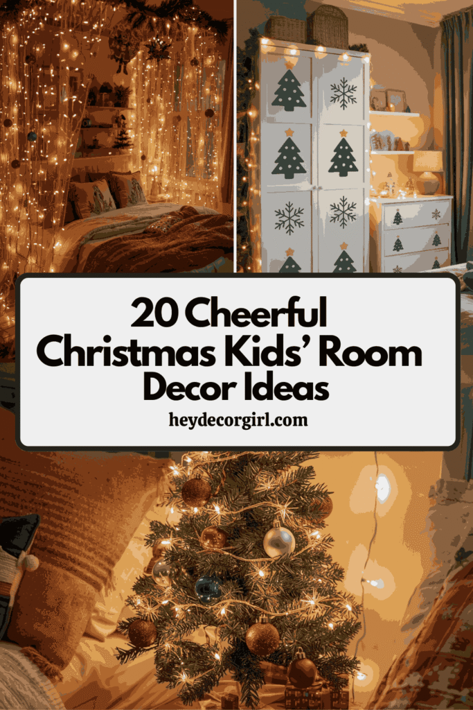 Christmas Kids’ Room Decor Ideas