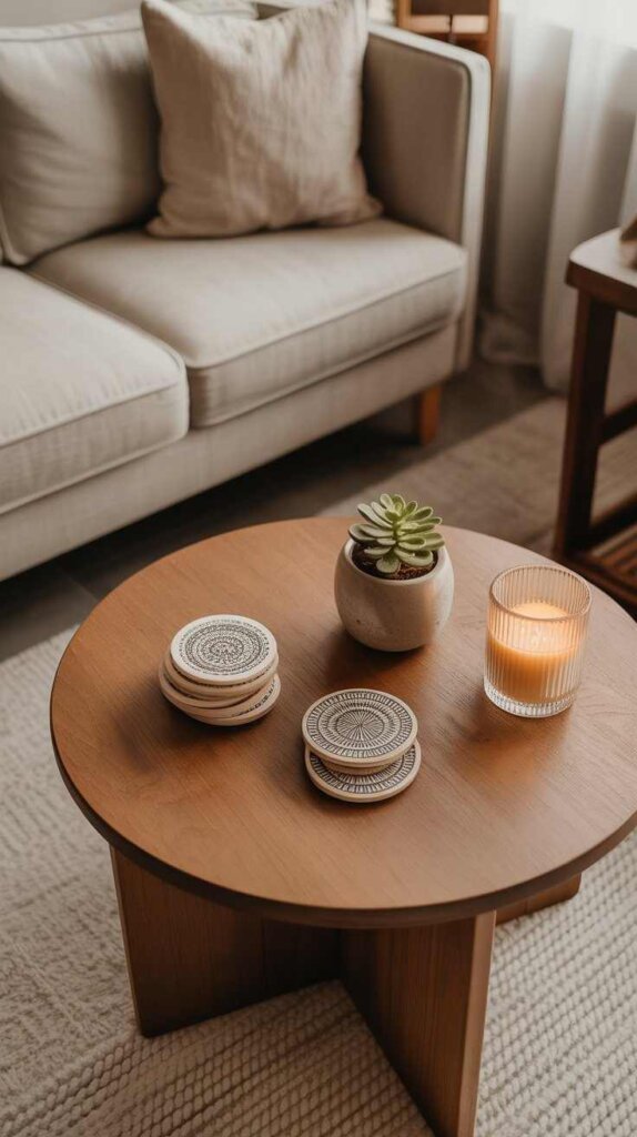 Coasters as Decor