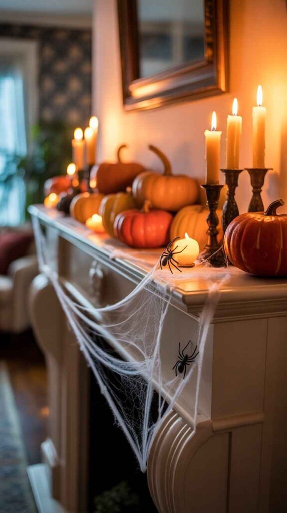 Cobweb Mantel Magic
