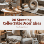 Coffee Table Decor Ideas