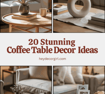 Coffee Table Decor Ideas