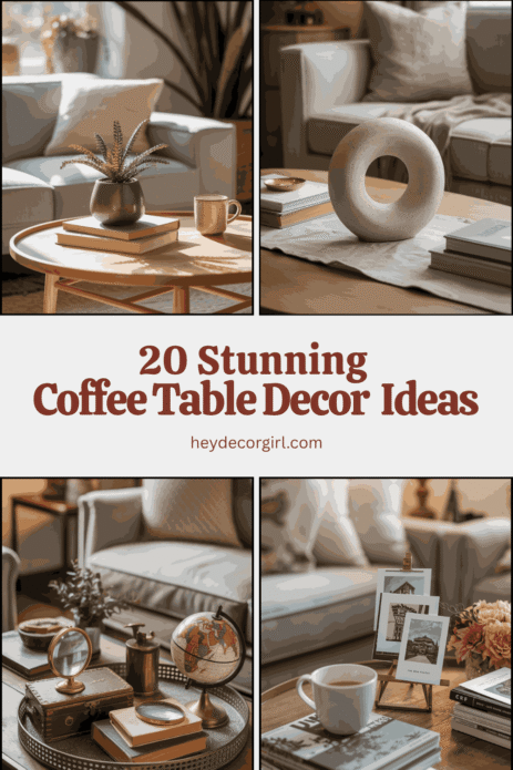 Coffee Table Decor Ideas