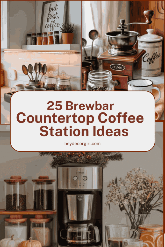 Countertop Coffee Station Ideas
