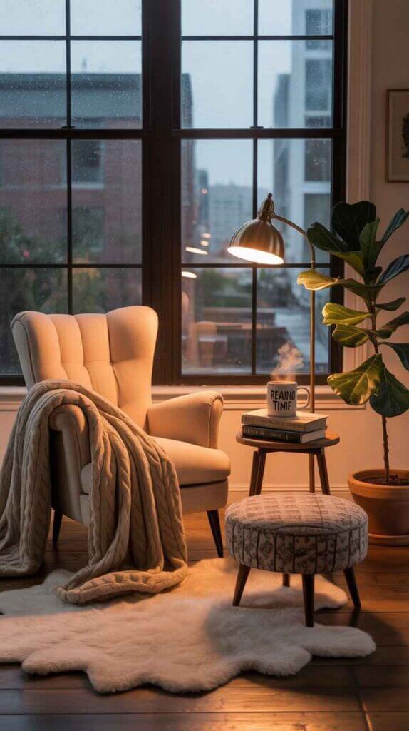Cozy Reading Nook Vibes