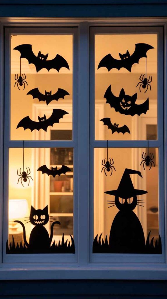 Creepy Silhouette Cutouts